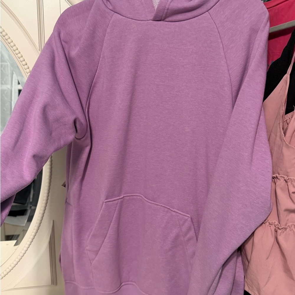 Warmy Lavender Pullover Hoodie